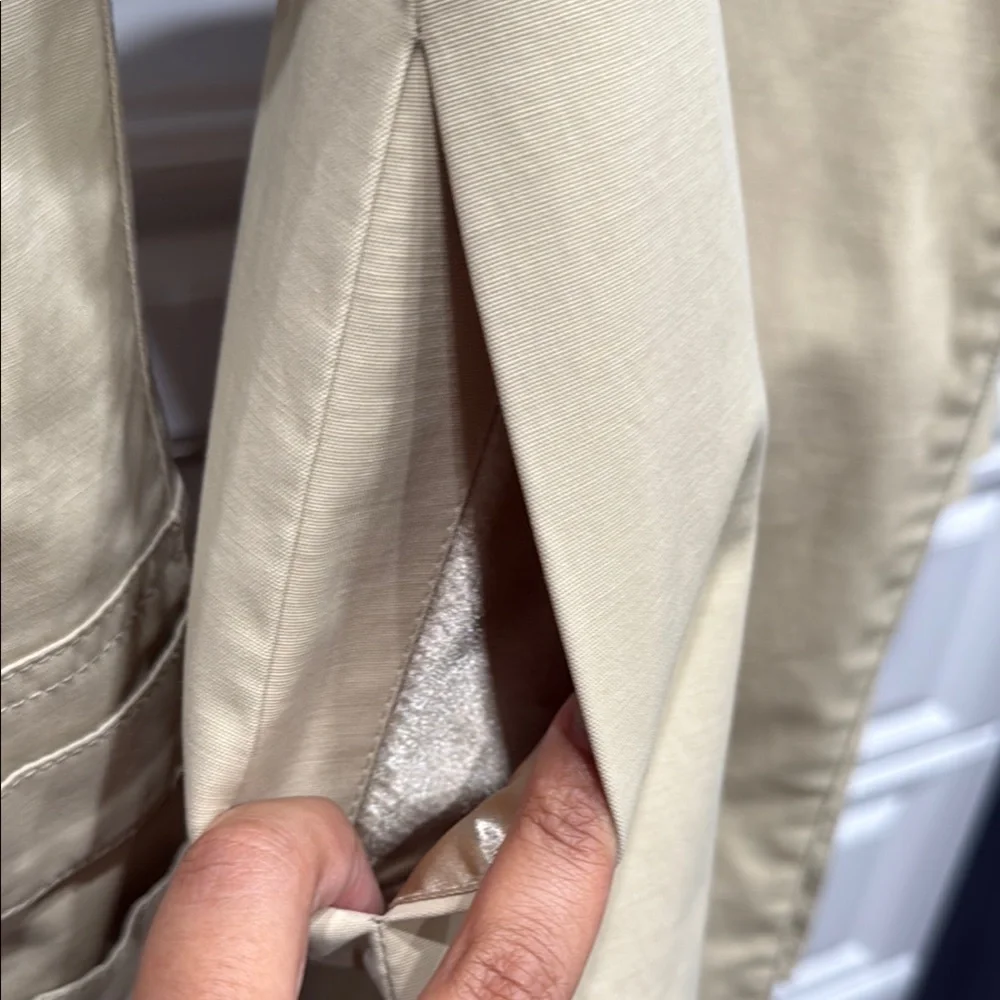 New York & Company Beige Trench Coat - Picture 12 of 12